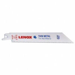 IRWIN 20568624R Reciprocating Saw Blade, 6" Length, 24 TPI, 5-Pack