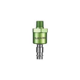 Legacy A53440FZBS Flexzilla Pro High Flow Ball Swivel Plug, 1/4" Body, 1/4"