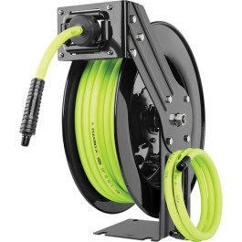 Legacy L8611FZ Flexzilla Open Face Retractable Air Hose Reel, 3/8" x 50', 1