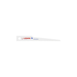 LENOX 20427424T Air Saw Blades, Bi-Metal, 4" x 1/2" x 0.025", 24 TPI, 5 Pac