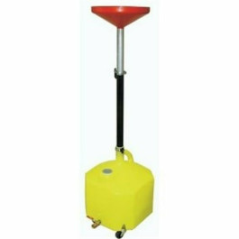 Lisle 11302 Funnel for Oil Lift Drain, Red, 15 Inch Diameter, Replacement for 11102 and 17432