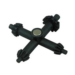 Lisle 12060 Large Master Chuck Key, Magnetic, 4 Sizes