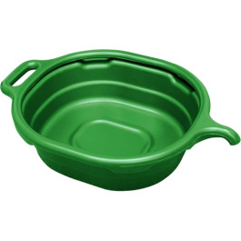 Lisle 17982 4.5 Gallon Oval Drain Pan, Green, Replaces 17952