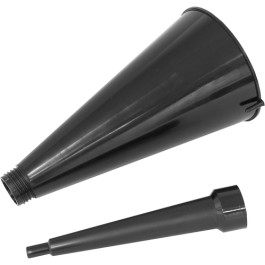 Lisle 19802 Threaded Oil And Transmission Funnel, Two Piece, Three Way, For Threaded Oil Filler Openings