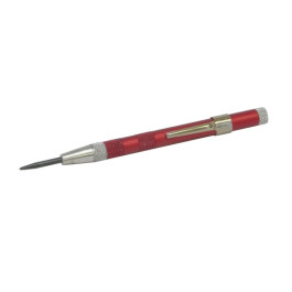 Lisle 30280 Automatic Center Punch, 5-1/2", Adjustable, Replaceable Tip