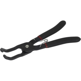 Lisle 37140 Disconnect Pliers, 45 Degree Bend, Alloy Steel, Low Profile Design, Tab Press Mechanism
