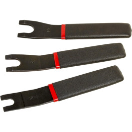 Lisle 38450 STC Fitting Release Tool Set, Angled Head, Double-Dip Grip, 3-Piece