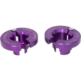 Lisle 39220 Transmission Oil Cooler Disconnect Set for Ford (Aluminum, 3/8 inch & 1/2 inch)