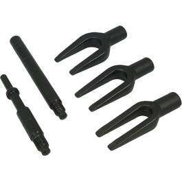 Lisle 41500 Pickle Fork Kit, Manual Handle And .401 Inch Air Hammer Driver, 11/16, 15/16, 1-1/8 Inch Forks, 5 Piece