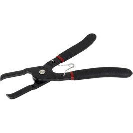 Lisle 42050 Push Pin Pliers, Alloy Steel, Spring Loaded, Dual Durometer Grips, Straight Low Profile Design
