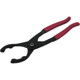 Lisle 50750 Oil Filter Pliers, Slip Joint Handle, 2-1/4" to 4" Range, 20 Degree Jaw Bend