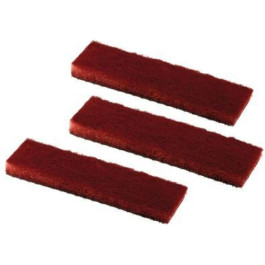 Lisle 52640 Abrasive Pads, Medium Grit, 3-Pack