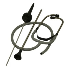 Lisle 52750 Stethoscope Kit, Dual Purpose, for Mechanical and Air Induced S