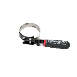 Lisle 57020 Swivel Gripper - Small, No-Slip Filter Wrench, 2.875" to 3.25",