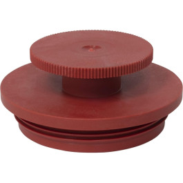 Lisle 57170 Fuel Filter Plug for Chevy Duramax Diesel With T-Handle, Red, Durable Metal