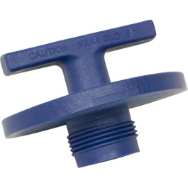 Lisle 57180 Oil Filter Plug Tool for Cummins, T-Handle Design for Spill-Free Removal