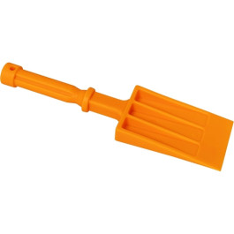 Lisle 81950 Body Orange Molding Strip Tool, High Impact Acetal, 3" Wide Sharp Edge, Wedge Angle Design