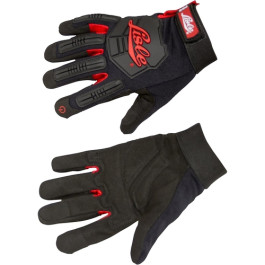 Lisle 89950 Impact Gloves, Medium, 3 mm, Gel Palm Padding, Molded Knuckle Protection