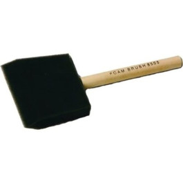 ArroWorthy 8505-03 High-Density Closed-Cell Foam Brushes, 3" Width, Wood Pe