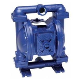 Lincoln 85627 Air Operated Double Diaphragm Pump, Aluminum Body, 1 inch NPT Inlet and Outlet, 1:1 Ratio, 45 gpm, 125 psi Max Air