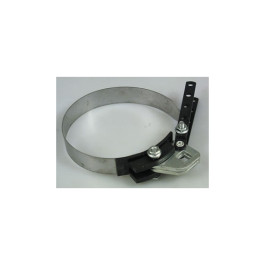 Lisle 53100 Adjustable Oil Filter Wrench, 4-3/8" to 5-5/8" Range, 1/2" Squa