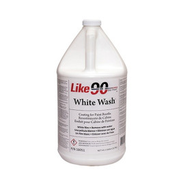Like 90 10052 White Wash Washable Booth Coating, 5 Gallon Pail, White