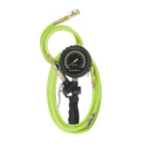 Flexzilla AL2025FZ-2 Inflator Kit with 3 ft. and 15 ft. Quick Connect Hose, Lock-On Chuck (0-170 PSI)