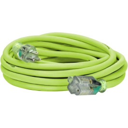 Flexzilla FZ512825 Pro Extension Cord, 25 ft, 12/3 AWG SJTW, Indoor and Outdoor, 15 Amp