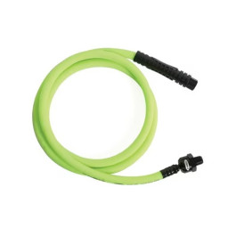 Flexzilla HFZ1405YW2B Whip Hose With Ball Swivel, 1/4" x 5 feet, 1/4" MNPT