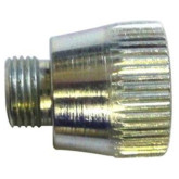 Lincoln 10460 Button-Head Coupler Adapter, 1/8" NPT Female to 7/16"-27 Male, 5,000 PSI