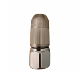 Lincoln Industrial 277814 Non-Drip Nozzle, 1/2" NPT(f) Inlet, Manual Shut-O