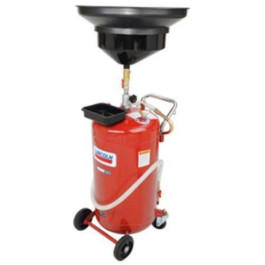 Lincoln Industrial 3635 Portable Gravity Drain, 25-Gallon Capacity, Adjustable Height