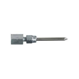 Lincoln Industrial 5803 Needle Nozzle, 1/8 inch FNPT Female Thread, For Flush Type and Hard To Reach Hydraulic Fittings