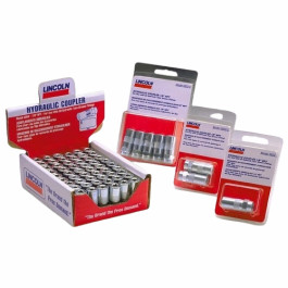 Lincoln Industrial 5852-2 Midget Hydraulic Coupler, 3-Jaw, 1/8" Female NPT, 6000 psi, 2-Pack