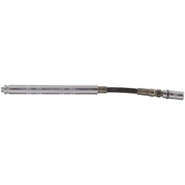 Lincoln Industrial 5858 Flexible and Rigid Extension Nozzle Adapter, 13" Length, 1/8" NPT Male Thread, 5,000 PSI Maximum Pressure