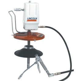 Lincoln Industrial 989 Air-Operated Grease Pump, 50:1 Ratio, for 25-50 lb Drums