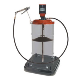Lincoln Industrial 9917 Chassis Lubrigun with Dolly, 50:1 Ratio, 120-lb Capacity