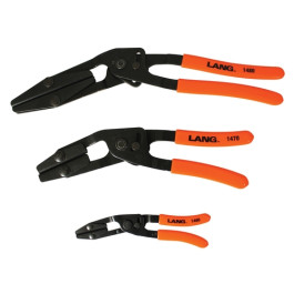 Lang Tools 1500 Hose Pinch Plier Set, Self-Locking Offset, 3-Piece Set