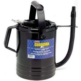 Lincoln Industrial G528 Flexible Spout Measuring Can, 8-Quart Capacity