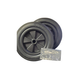 Lincoln 275637 Rear Wheel Kit for Model 3601 Waste Oil Drain, 2 Wheels with