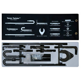 Milton LT855A LTI Tools Texas Twister Air Hammer Pulling Kit for Dent and Panel Removal