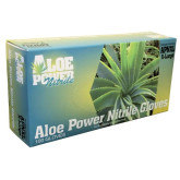 Atlantic Safety Products AloePower APN-XXL Powder Free Nitrile Gloves XX-Large, 100-Pack