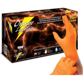 Atlantic Safety Products OO-XL Outrageous Orange Heavy Duty Disposable Nitr