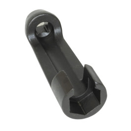 Lisle 12540 Fuel Line Socket, 21 mm, Alloy Steel, 3/8" Square Drive, Paccar