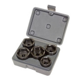 Lisle 13300 Oil and Fuel Filter Socket Set, 5 Pieces