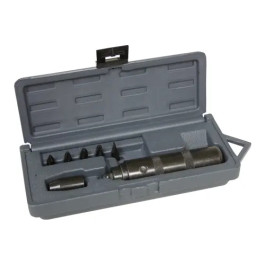 Lisle 29200 Hand Impact Tool Set, 3/8" Square Drive, Reversible, Over 200 f