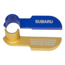 Lisle 39560 Subaru Fuel Line Disconnect Tool, Spring-Loaded, One-Handed Acc
