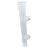 Lisle 50240 Magnetic Funnel Holder, Universal Mess-Free Storage with 12 oz Reservoir & Neodymium Magnets