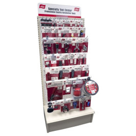 Lisle 48210 2 ft Specialty Tools Display, 38 Tools, 46" Height x 24" Width