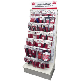 Lisle 48810 2 ft Farm & Ag Display, 29 Tools, 46" Height x 24" Width x 12"